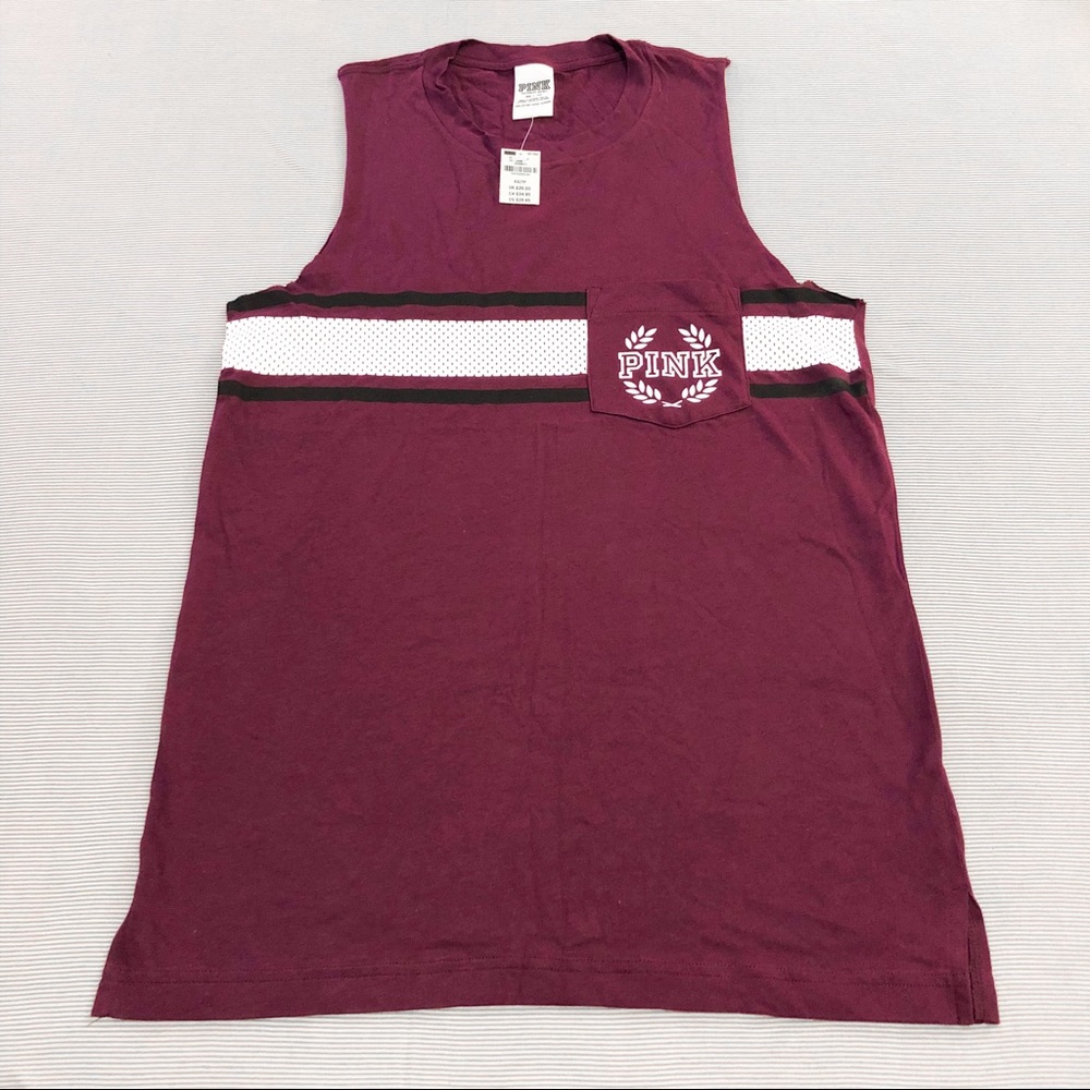 PINK Muscle Tee